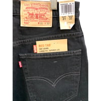 01s "DEAD STOCK" Levi’s 560-0260 BLACK DENIM Size W31L32