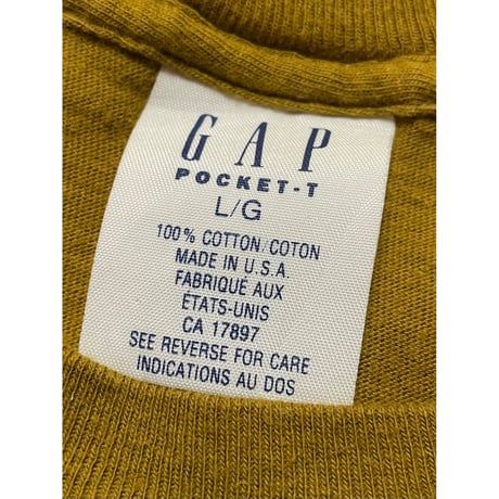 90s GAP Pocket Tee MADE IN USA 🇺🇸 Size L