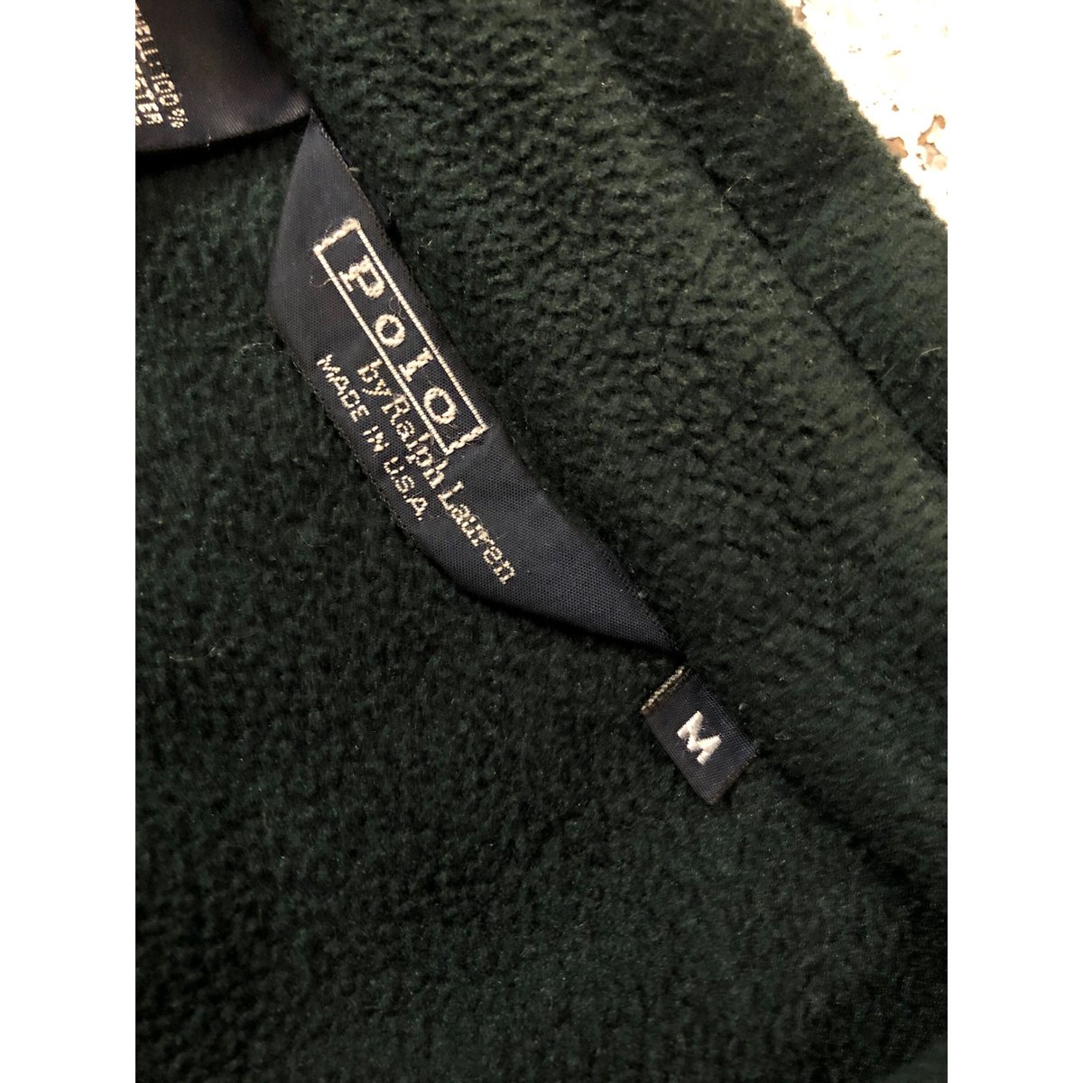 80s Ralph Lauren FLEECE SWING TOP MADE IN USA 🇺