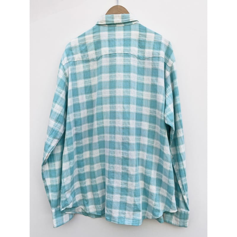 90s Ralph Lauren Shirt RL WESTERN Lサイズ！ e4c8253182fee24384618580cd4572