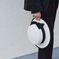 リメイクのバイカラーのハット(NEW）