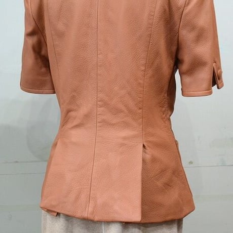 ☆26周年記念　第4弾　今だけ20％OFF ☆LEFLESHレザージャケット made in Italy（NEW)