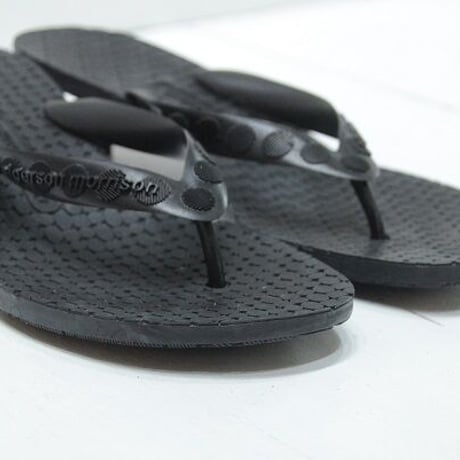 ☆26周年記念　第3弾　サンダル大SALE☆sigerson morrison（シガーソン モリソン）BLACKトングサンダル made in Italy（NEW）