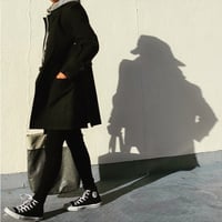 MACKINTOSHマッキントッシュ 黒のコート（USED)