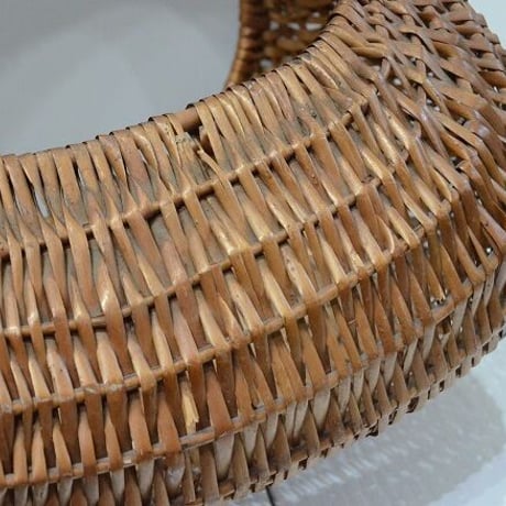 Panier｜06フランスアンティーク60年代 クロワッサン  パニエ L（60's vintage France)