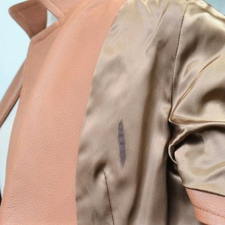 ☆26周年記念　第4弾　今だけ20％OFF ☆LEFLESHレザージャケット made in Italy（NEW)