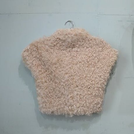 特別価格！もこもこ lamb furラムファーボレロ（NEW)