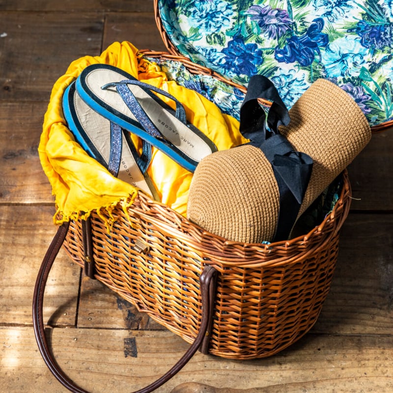 Panier|08フランスアンティーク60年代ピクニック パニエ(60's Panier|08フランスアンティーク60年代ピクニック パニエ(60's
