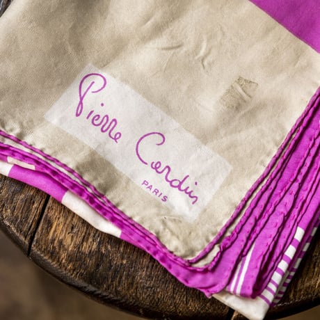 Scarf｜Pierre Cardin シルクスカーフ（60's vintage France）