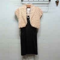 特別価格！もこもこ lamb furラムファーボレロ（NEW)