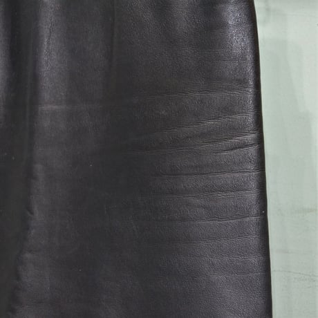 Wear｜1980年代 agnes b.ブラックレザースカート（80's vintage France）