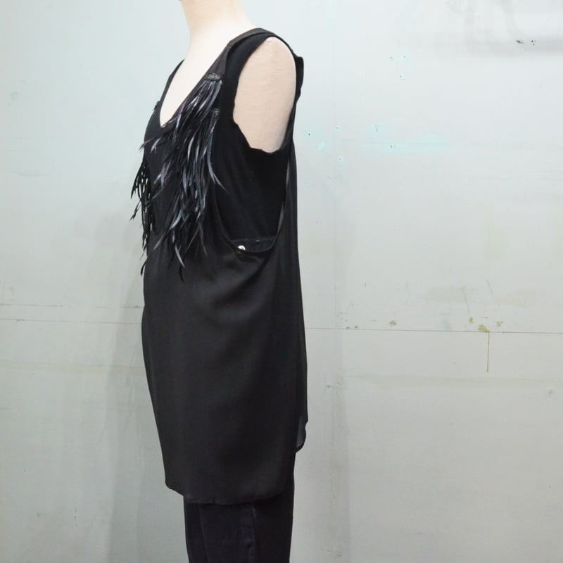 ★希少　ギャスパーユリケヴィッチ　フランス製　刺繍ロゴ　レザー風　ジョガーパンツ ☆希少 ギャスパーユリケヴィッチ フランス製 刺繍ロゴ レザー風