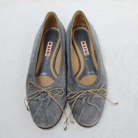 MARNIマルニ 藤色のフラットシューズ （deadstock）