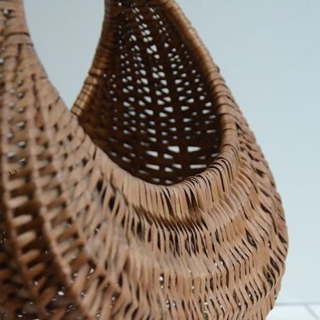 Panier｜05フランスアンティーク60年代  クロワッサン  パニエ M（60's vintage France)