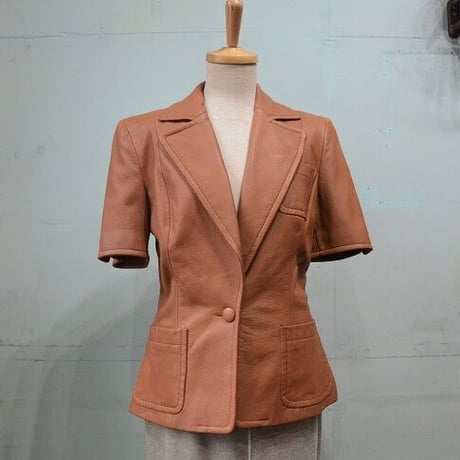 ☆26周年記念　第4弾　今だけ20％OFF ☆LEFLESHレザージャケット made in Italy（NEW)