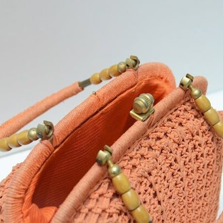 Bag｜1970年代 編み込みがかわいいvintage bag  (70's vintage ITALY）