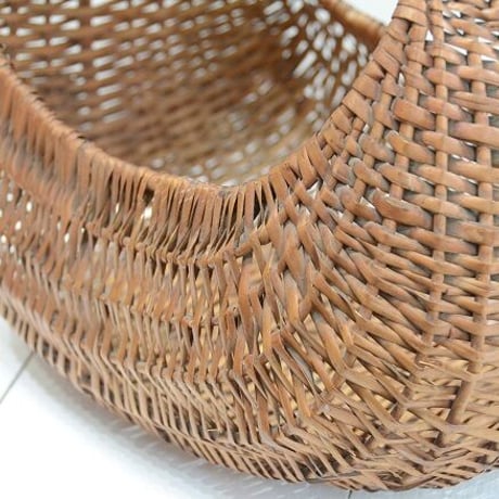 Panier｜06フランスアンティーク60年代 クロワッサン  パニエ L（60's vintage France)
