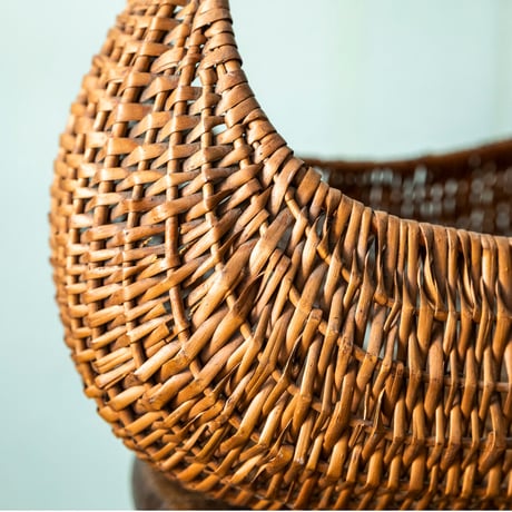 Panier｜06フランスアンティーク60年代 クロワッサン  パニエ L（60's vintage France)