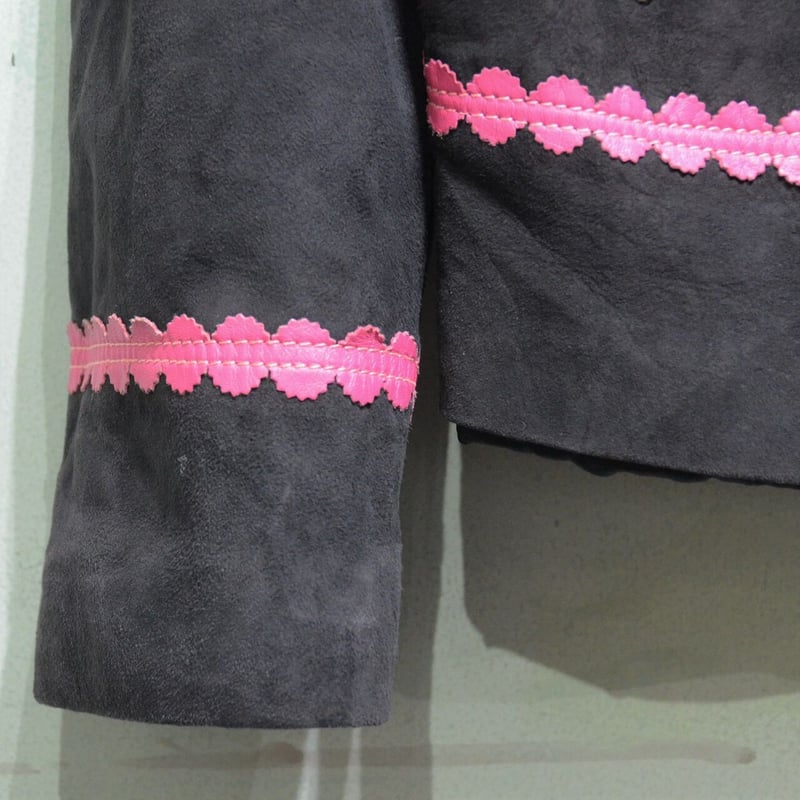 Wear｜1980～90年代 KAMIKAZE 刺繍のスエードジャケット（80's