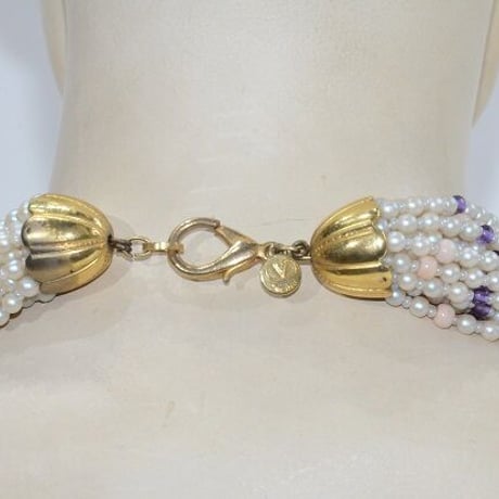 Accessories｜1980年代 VALENTINO GARAVANI（ヴァレンティノ ガラヴァーニ ）豪華な装飾 ネックレス（80's vintage ITALY）