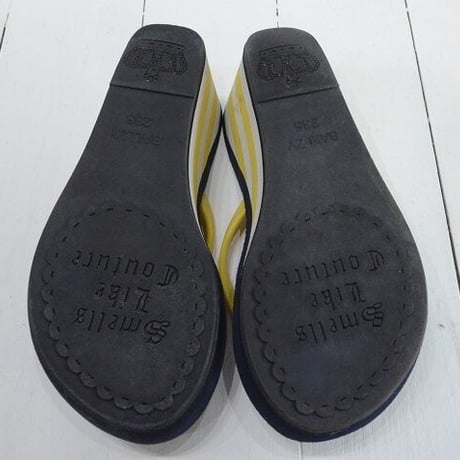 ☆26周年記念　第3弾　サンダル大SALE☆BALLZY ネイビーのサンダル 23.5cm（USED)