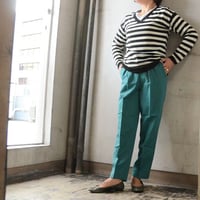 おすすめボトム！テーパードパンツ・グリーン（NEW）