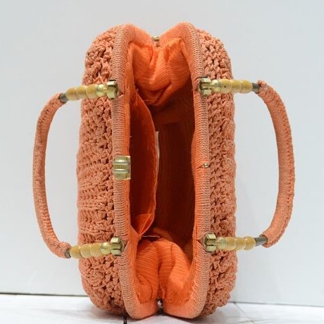 Bag｜1970年代 編み込みがかわいいvintage bag  (70's vintage ITALY）