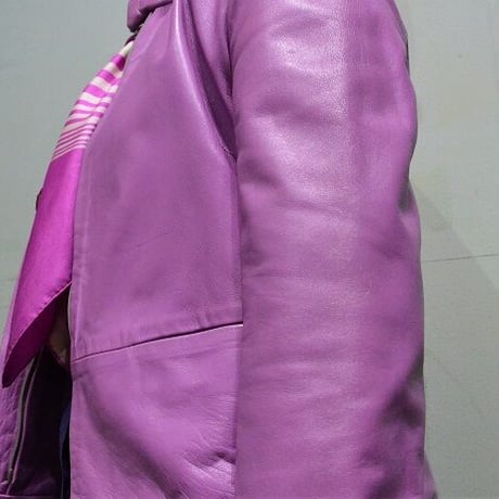 used leather jeromelhuillierジャケット（USED)
