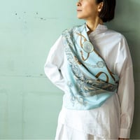 Scarf｜シルク風クラシックスカーフ（年代不明 ITALY)