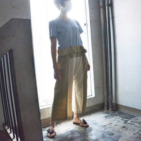 LAISSE  FAREのサルエルパンツ（ユニセックス）（NEW）