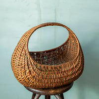 Panier｜06フランスアンティーク60年代 クロワッサン  パニエ L（60's vintage France)