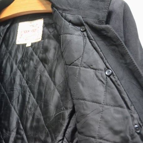 Wear｜1980～90年代 KAMIKAZE 刺繍のスエードジャケット（80's vintage Italy）
