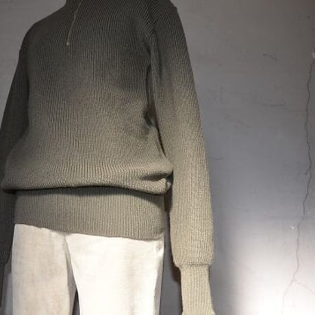 Wear｜MILITARY  ミリタリージップアップニット ドイツ軍（deadstock ）
