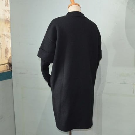 knit dress 黒のニットワンピース（NEW）