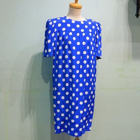 ☆26周年記念　第4弾　今だけ20％OFF☆ Wear｜1980年代 水玉のGIVENCY ワンピース（80's vintage GIVENCHY）