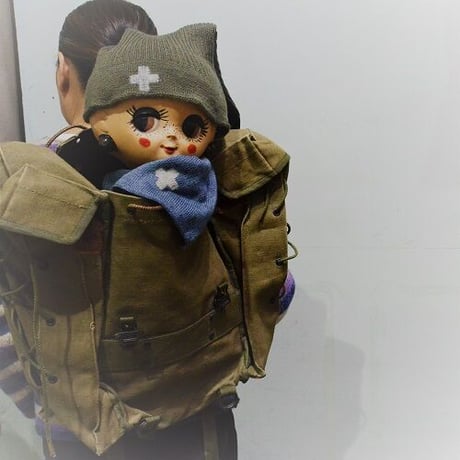 Others｜MILITARY 味のあるミリタリーのバックパック（年代不明 Europe Military）