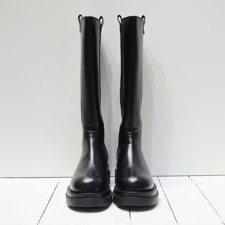 トレンド！ボリュームソールのロングブーツ 22.5～23cm （NEW)
