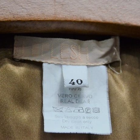 ☆26周年記念　第4弾　今だけ20％OFF ☆LEFLESHレザージャケット made in Italy（NEW)