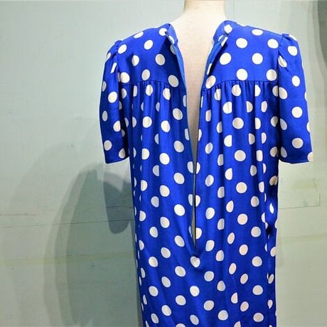 ☆26周年記念　第4弾　今だけ20％OFF☆ Wear｜1980年代 水玉のGIVENCY ワンピース（80's vintage GIVENCHY）