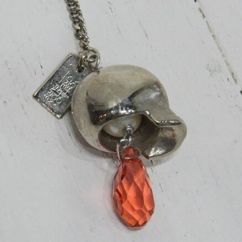 YOSHiKO CREATiON PARiSの片耳用スカルピアス PINK（NEW) | Mi