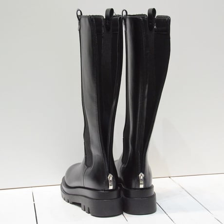トレンド！ボリュームソールのロングブーツ 22.5～23cm （NEW)