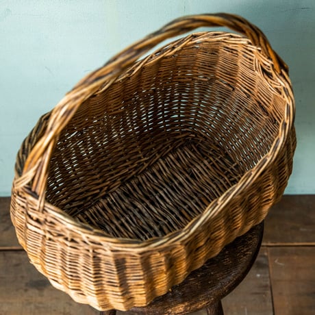 Panier｜02フランスアンティーク60年代 オーバルパニエ2（60's vintage France)