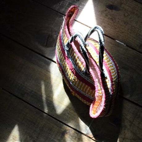 軽くてたくさん荷物がはいるアフリカンバスケット（NEW)