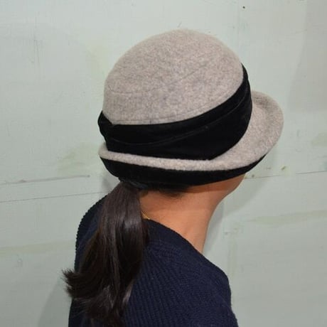 エレガントなクロッシェ（USED LANVIN COLLECTION）