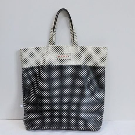 MARNI  マルニの水玉レザートート　リバーシブル♪（USED）