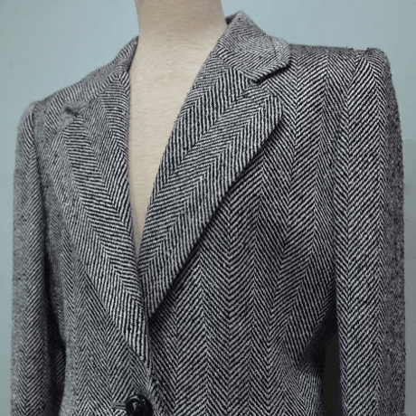 Wear｜1980年代のシックなツイードのGIVENCHYスーツ（80's vintage GIVENCHY）