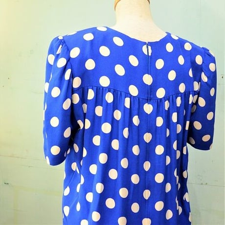 ☆26周年記念　第4弾　今だけ20％OFF☆ Wear｜1980年代 水玉のGIVENCY ワンピース（80's vintage GIVENCHY）