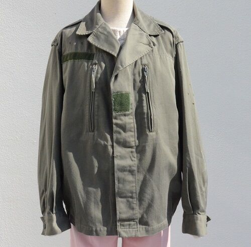 【ink】フランス軍F2リメイクジャケット France military MILITARY 実物 USED フランス軍 リメイクF-2ジャケット OVER DYE