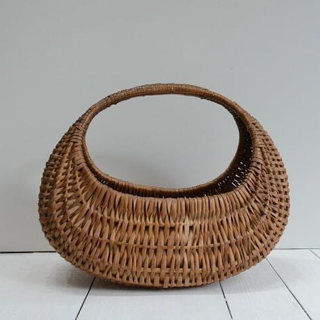 Panier｜05フランスアンティーク60年代  クロワッサン  パニエ M（60's vintage France)