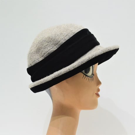 エレガントなクロッシェ（USED LANVIN COLLECTION）